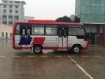 Durable Red Star Travel Buses With 31 Seats Capacity Small Passenger Bus For