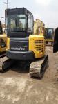 5T Mini Used Komatsu Excavator 0.3M3 Bucket Size 2600h Working Hour