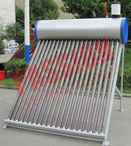 Quality 250L Pre Heated Solar Water Heater Vacuum Tube With Assistant Tank 6 Years Warranty wholesale
