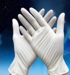 Food Grade Disposable Latex Gloves Dust Free For Electronics Factory