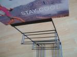 Metal Tea Box / Tea Bag Display Rack , Wire Display Shelf For Tea Pack