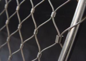 Quality Balustrade Decor Flexible Wire Netting AISI 316 Ultrasonic Bath Finished wholesale