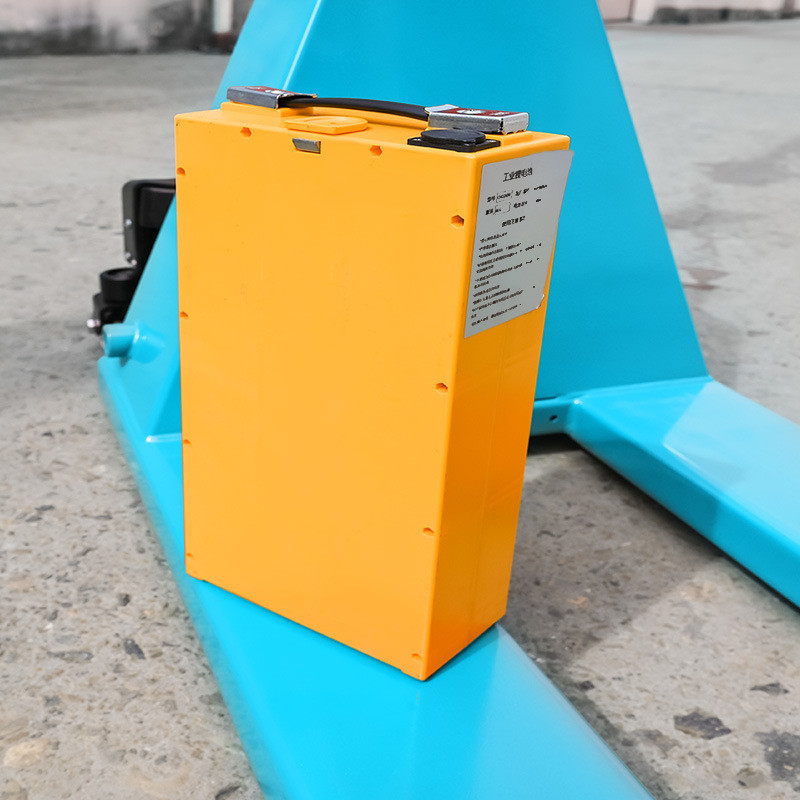 1.5 Ton Material Handling Pallet Equipment Electric Pallet Truck with Pull out Battery