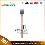 wooden street lamp outdoor fitness equipment massager