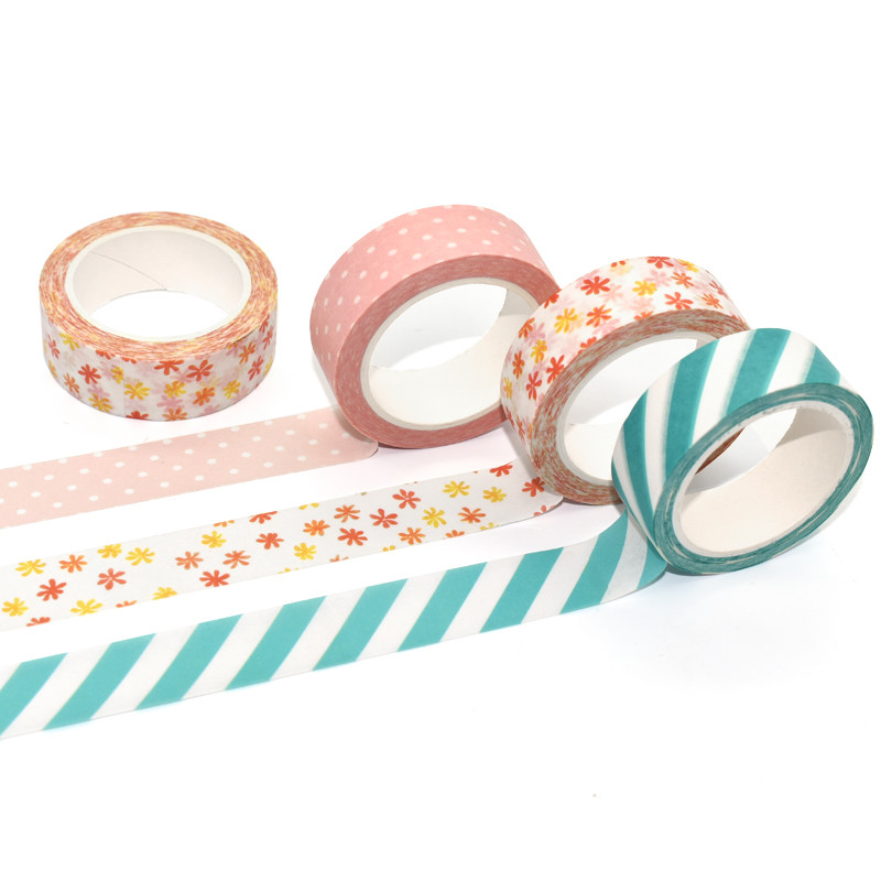 Single Sided Adhesive Autumn Style Japanese Washi Tapes