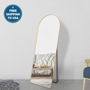 Quality Modern Aluminum Full Length Dressing Mirror For Bedroom Decorations wholesale