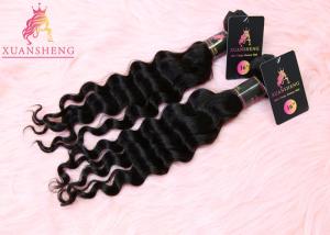 Quality 100 Human Hair Weaving Hair , Loose Wave Human Hair Extension 9A Grade wholesale