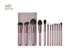 Animal Hair 12 In 1 ODM Facial Makeup Brushes
