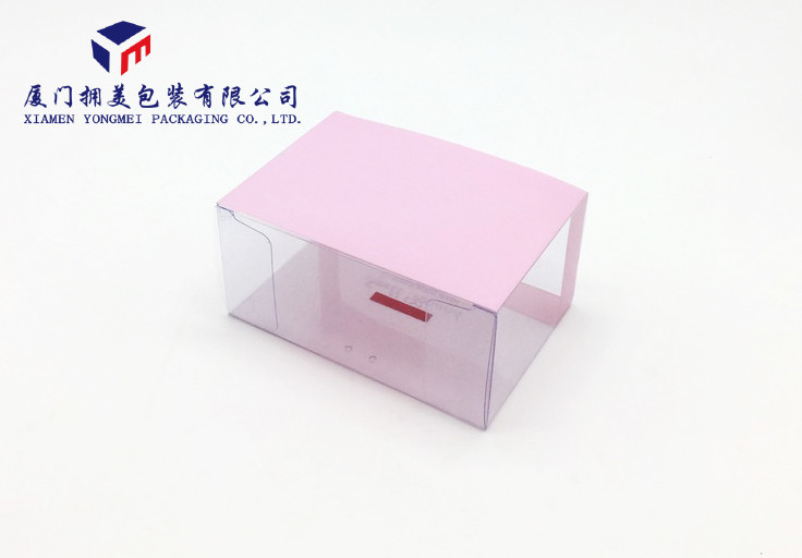Light Weight Rectangle Shape Clear PVC Packaging Boxes Pack Bath Set 9.4cm Height