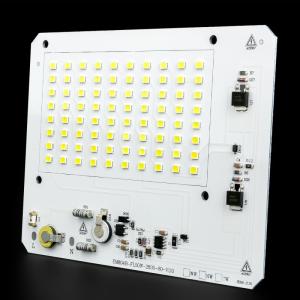 Quality AC200-300V 3-5 years warranty Bridgelux LED Board Driverless 50W LED flood light SKD for DIY wholesale