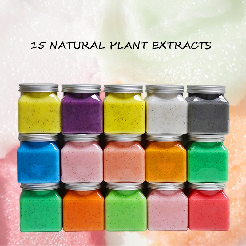 OEM Private Label Mineral Salts Scrub And Organic Fruit Extracts