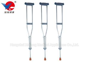 Quality Skid Proof Medical Walking Crutches , High Durability Stainless Steel Crutches wholesale