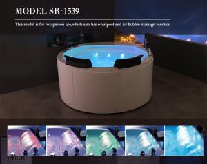 Quality 5' Acrylic Freestanding Bathtub Round 1500mm 1700mm European Style 2 Person wholesale