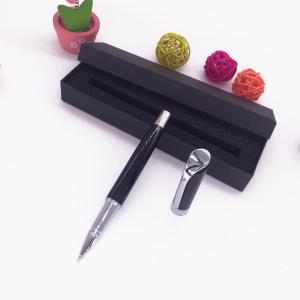Quality heavy matel roller pen with cap business writing pen wholesale