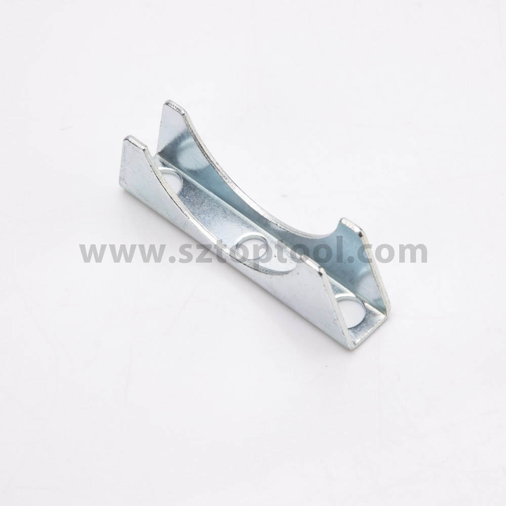 Q235 Metal Stamping Bracket HDG Stamped Metal Components For U Bolts