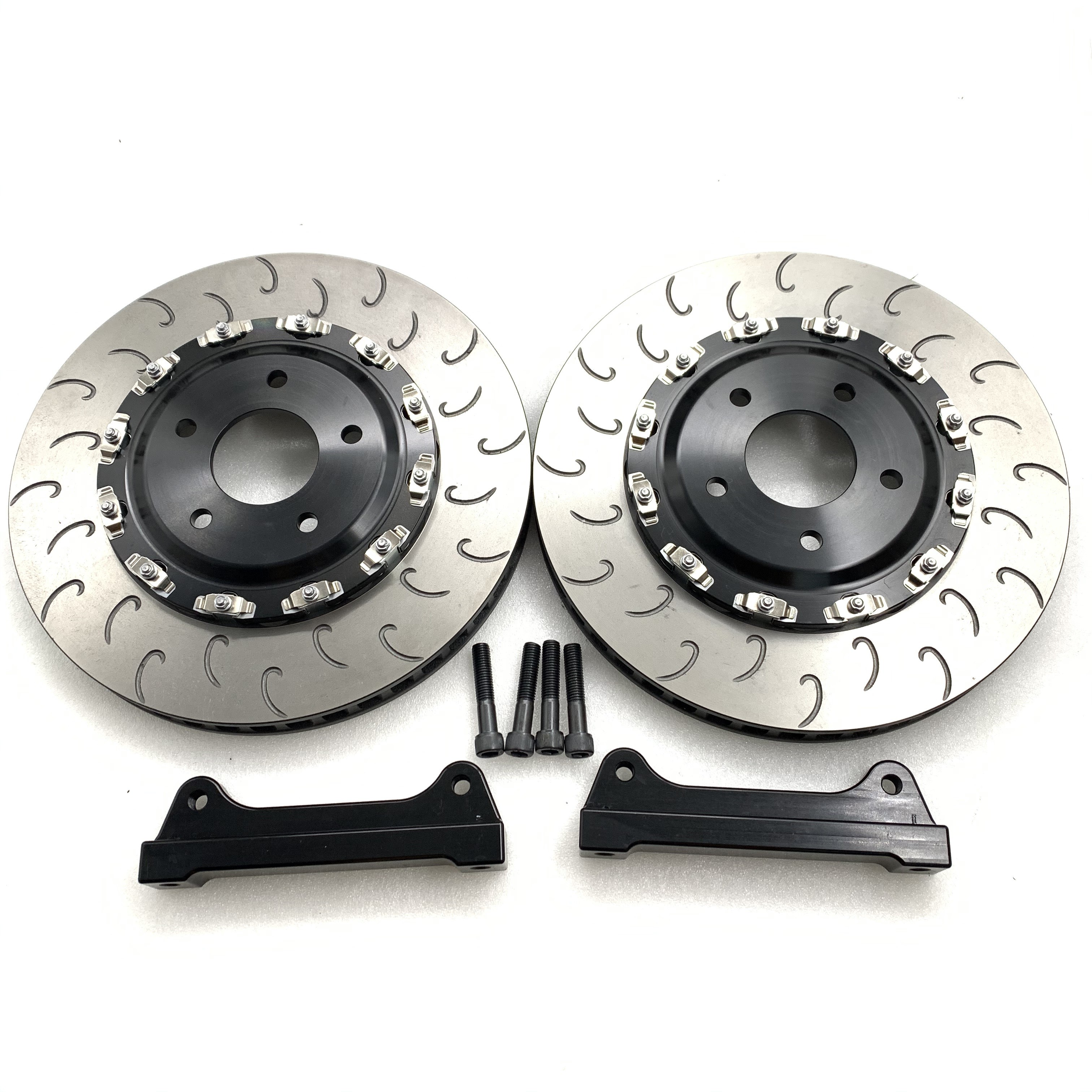 362mm Disc Caliper Brake Kit 18in Wheel Red T6 Alloy Full Floating Bell