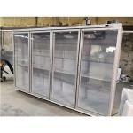 Commercial Bar 2500L 4 Glass Door Upright Beverage Fridge