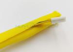 Flexible Braided Split Loom , Easy Bending Wrap Around Braided Sleeving