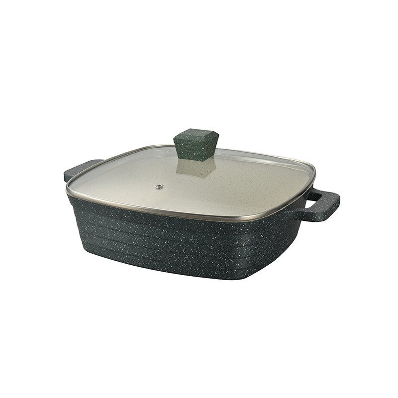High Quality Aluminum Non Stick Cooking Pot And Pans Set Kitchen Soup Pot Stock Pot Set Cookware Sets