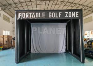 Quality Air Sealed Portable Home Backyard Inflatable Golf Hitting Cage wholesale