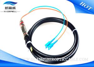 Quality Armored Fiber Optic Pigtail Outdoor Waterproof 2 Core 6 Core SC PC Black Paintcoat wholesale