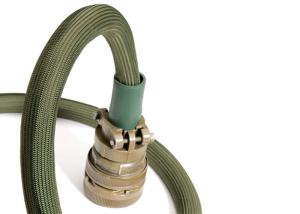 Quality Cable Protected Automotive Braided Sleeving Nomex Green For Cars wholesale