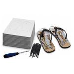 Customized Sublimation Flip Flops Slippers For Kids And For Adult