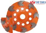 105mm 4 / 4.5 Inch Concrete Grinding Wheel For Grinder Granite Orange Arrow