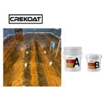 UV Resistant 3d Epoxy Resin Metallic Concrete Floor Non Toxic
