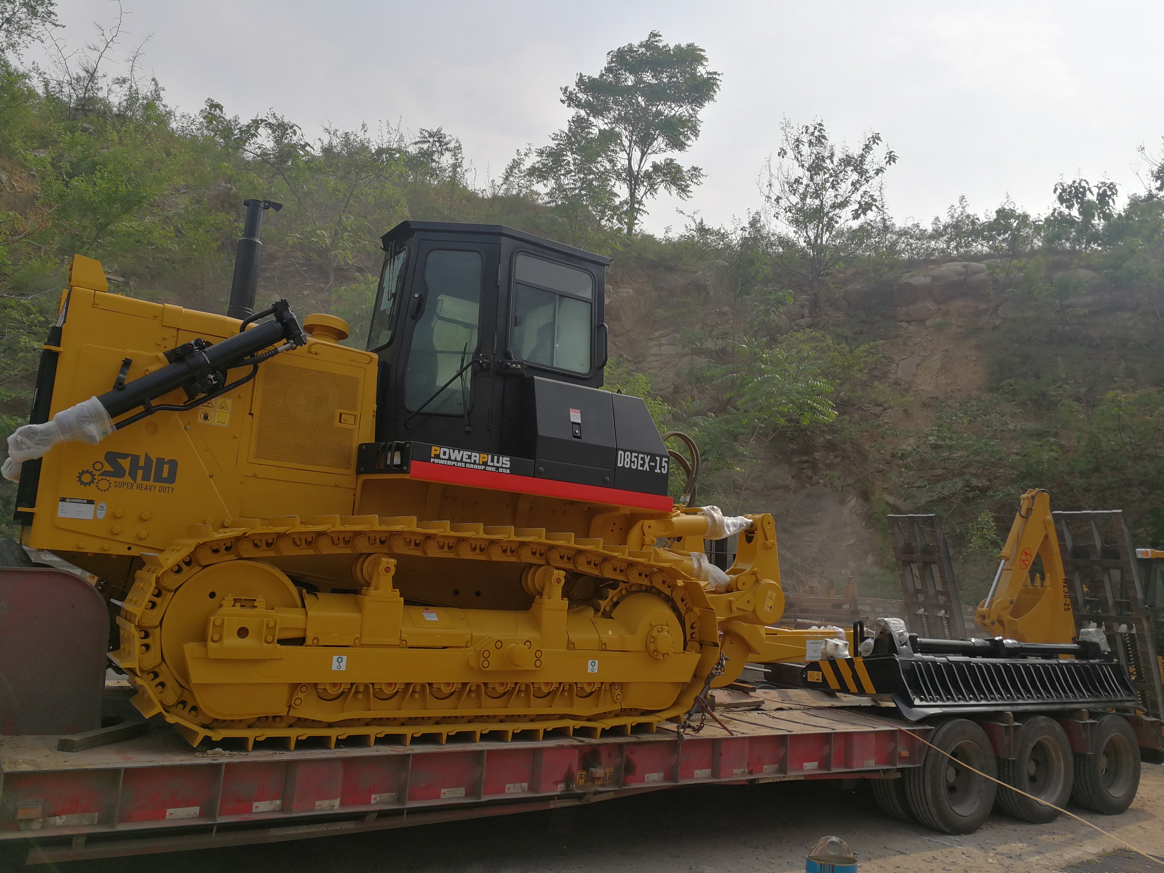 17ton Crawler Bulldozer , HD16 Dozer With Weichai WD10G178E25 Engine