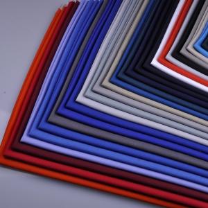 Quality Stretched Polyester Cotton And Spandex Fabric Plain 1/1 wholesale