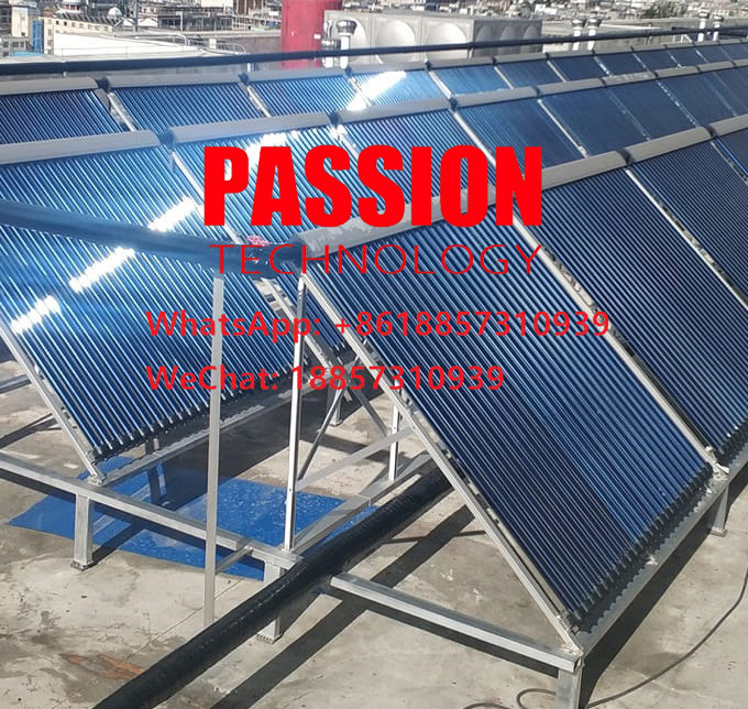Pool Hot Water Solar Heating Collector Hotel High Pressure Heat Pipe 30 Tubes