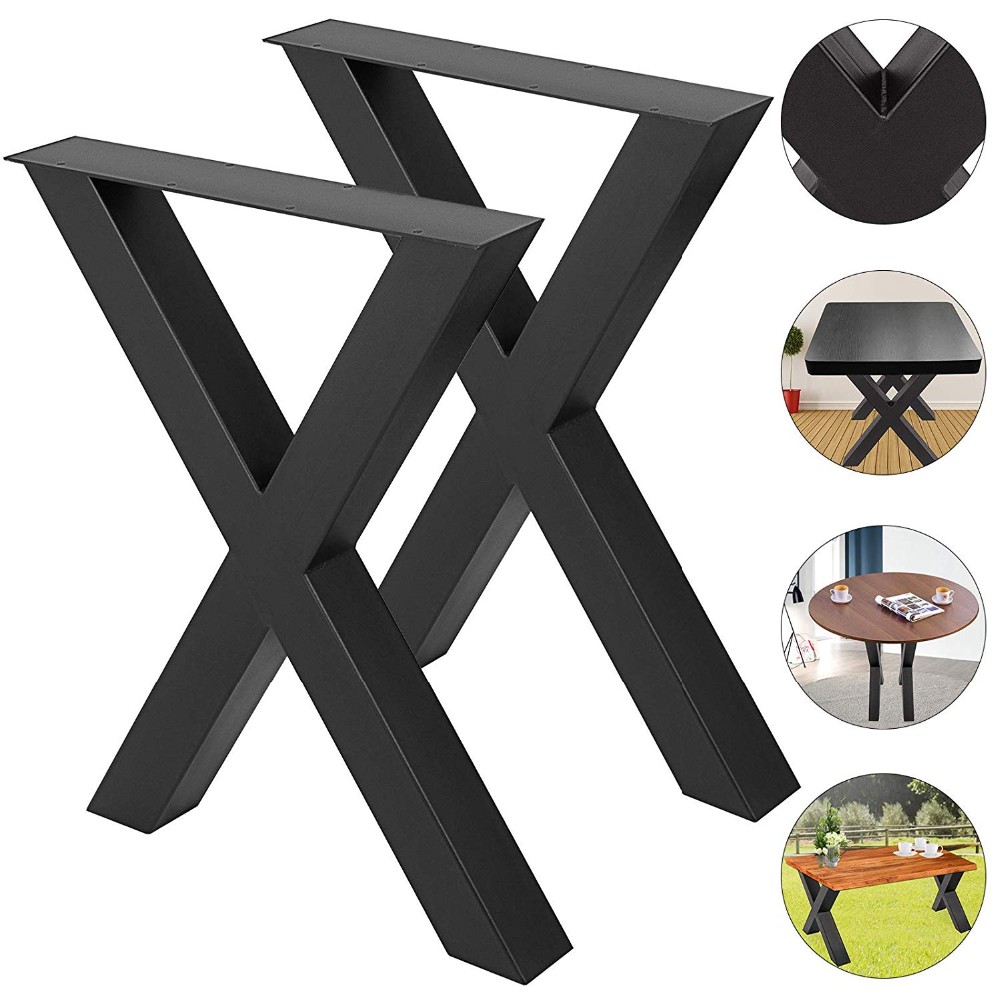 DIY Furniture Office Computer Desk Legs in Country Style with Powder Coating Finish