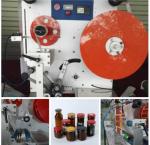 Customized Round Bottle Labeler 220V / 50HZ ± 0.5mm Labeling Accuracy