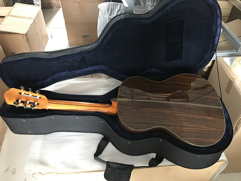 China Grand High Grade Classic Smallman Guitar Master Arch Back Lattice Sound Bracing Classical Guitar