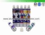 Hot Stamping Aluminum Paint Tubes 85mm Length 5ml - 150ml Volume Offset Printing
