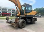 Hyundai Used Excavators For Sale Original Korea Hyundai 210w-9 On Wheel