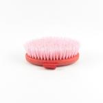 Plastic oval 13*7cm Horse grooming brush products with straight wire brush