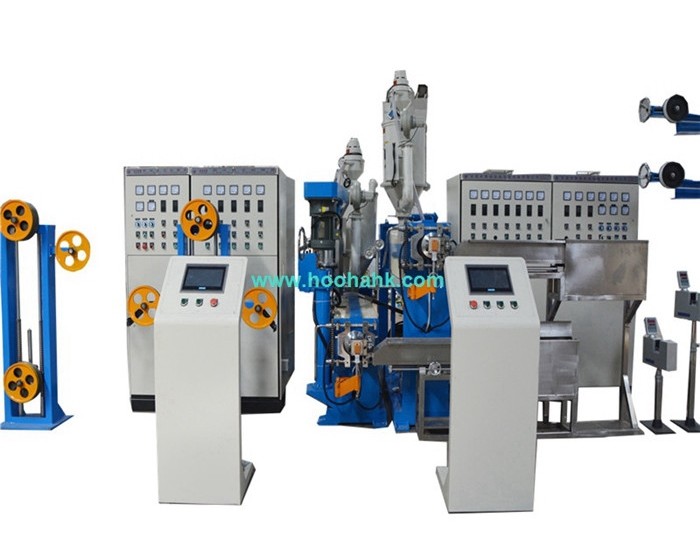 PP Plastic 1 1.5 2.5 4 6mm2 Wire Extrusion Machine