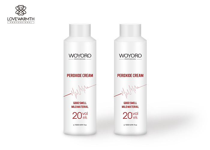 No Irritation Developer Peroxide Cream Good Smell 1000ml Volume Gentle Ingredients