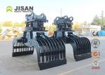 Durable Hydraulic Demolition Sorting Grab , 6-30Ton Selector Grapple
