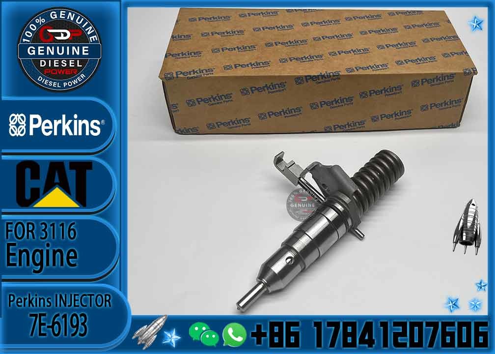 Diesel Engine spare parts diesel fuel injector 7E-6193 rail injector nozzle 7E6193