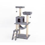 Weight 10kg Cat Climbing Tower Neutral Color Tone Multi-Platform 50kg Load