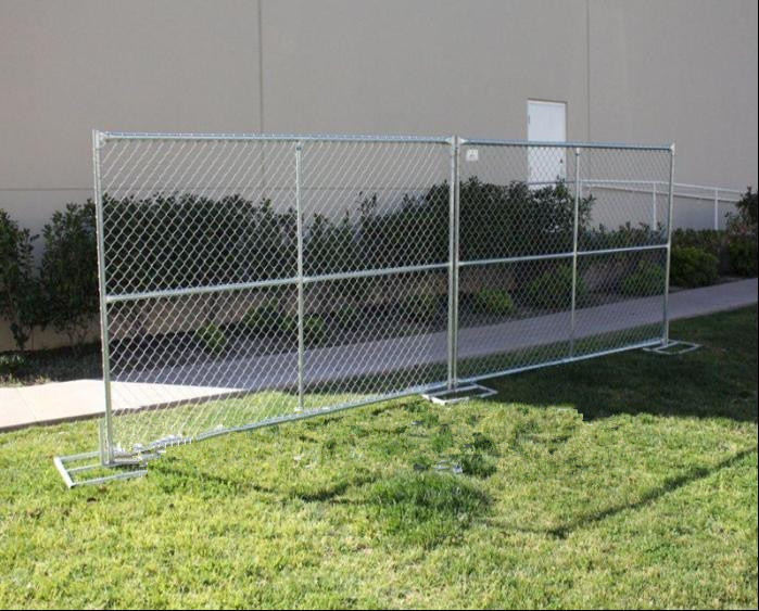 Portable 6x12ft Construction Site Security Fencing Anti Corrosion