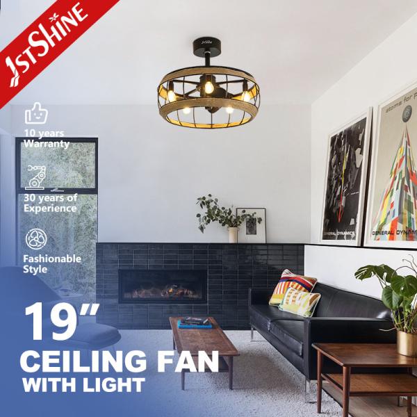 1stshine Ceiling Fan with Light Cooling Air Light and Southeast Asian Style Hand