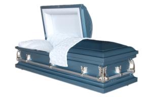 Quality People metal casket , 18guage steel funeral casket MC001 wholesale