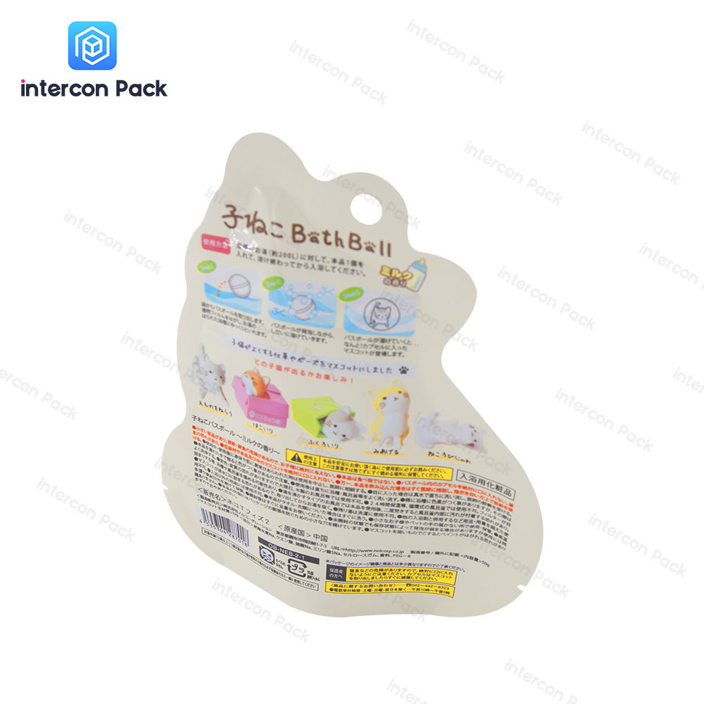 Biodegradable Special Shaped Bag Heat Sealing Pets Food Packaging Bag
