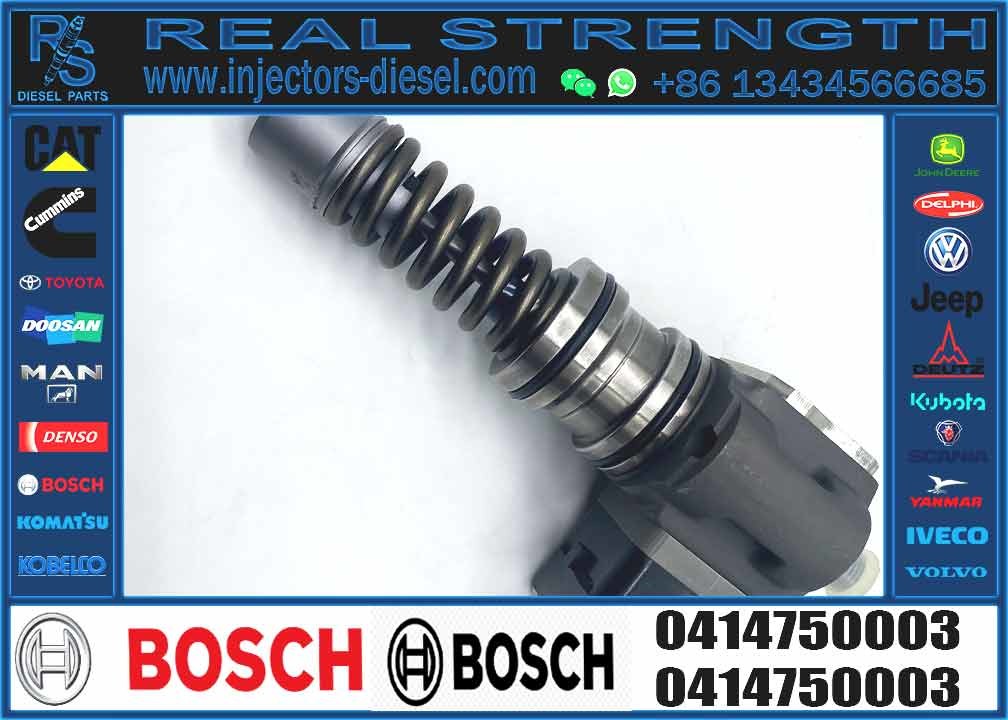 Excavator parts Diesel Fuel Injector Unit Pump High Pressure Oil Pump 02112707 20460075 0414750003 for Volvo EC210B D6D