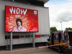 Adjustable Brightness Outdoor Fixed LED Display For Media Advertising Weather