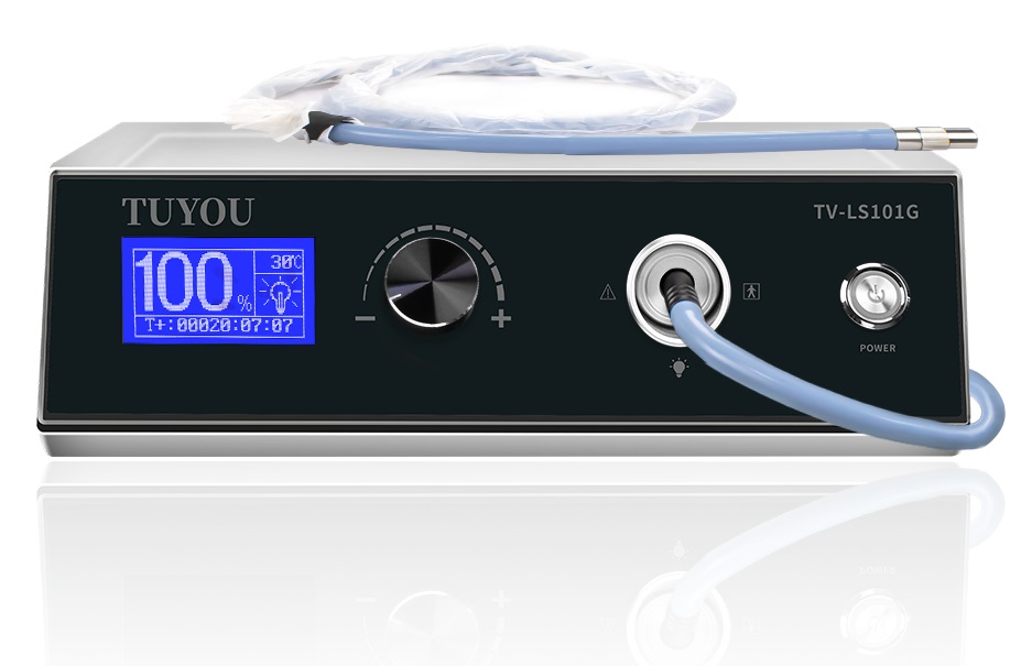 LED Cold Light Source Surgical With Dimmer Brightness Control For Rigid Endoscope